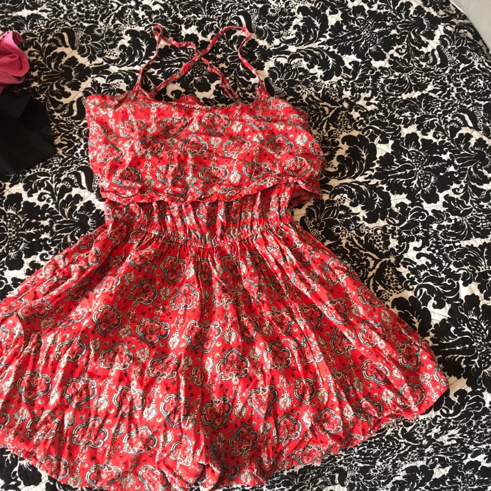 Hollister floral romper